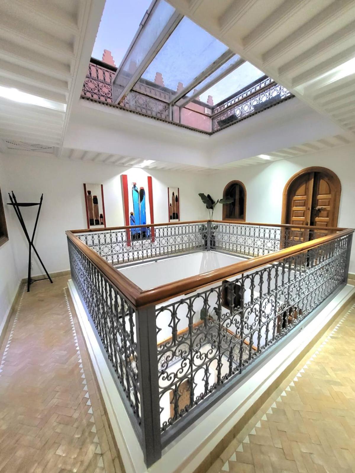 Riad Melilo Avec Piscine Chauffee Marrakesh Exterior photo